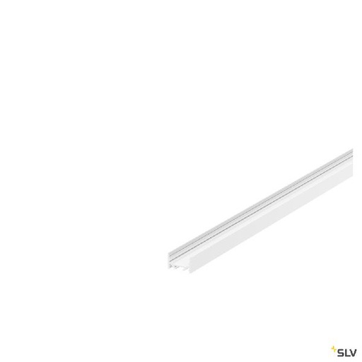 [DC1004922] GRAZIA 20, profil en saillie, plat, 1,5 m, blanc 1004922