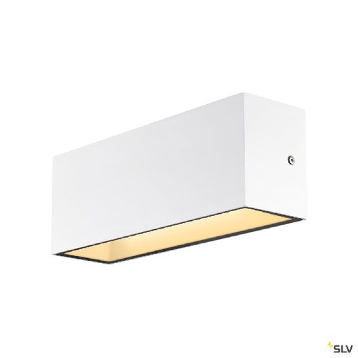 [DC1005156] SITRA CUBE applique ext L up/down blanc LED 24W 3000K/4000K IP44 CCT Switch 1005156