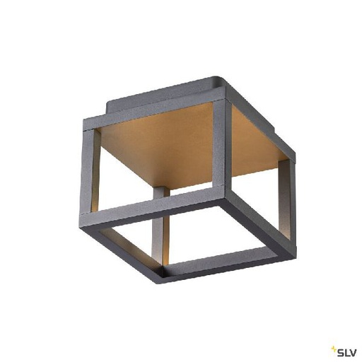 [DC1005202] QUADRULO, plafonnier extérieur, anthracite, LED, 7,5W, 3000K, IP55 1005202