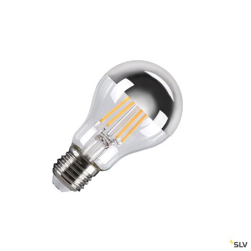 [DC1005305] Source LED A60, E27, chrome, 7,5W, 2700K, tête miroir, variable 1005305