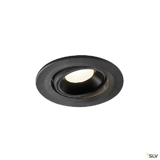 [DC1005355] NUMINOS® MOVE S, encastré plafond orientable, 20°, noir, LED, 8,6W, 4000K 1005355