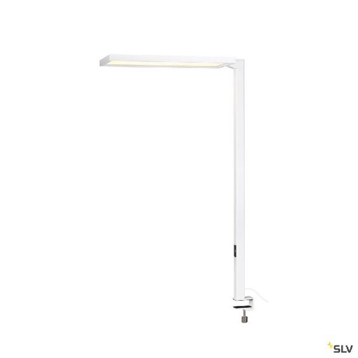 [DC1005394] WORKLIGHT, lampe à poser int, blanc, LED 79W, 4000K, avec étau de serrage, UGR19 1005394