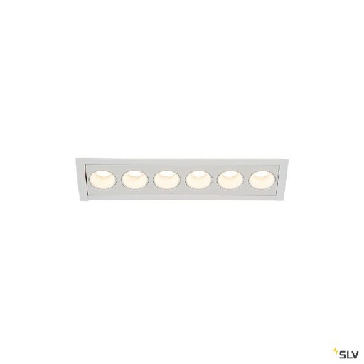 [DC1005417] MILANDOS 6, encastré de plafond intérieur, blanc, LED, 12W, 2700K 1005417