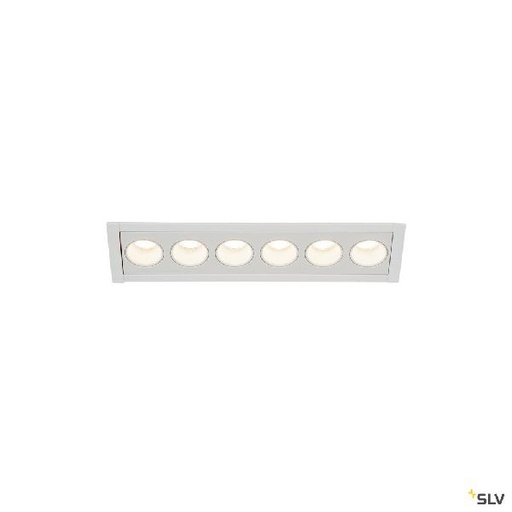 [DC1005418] MILANDOS 6, encastré de plafond intérieur, blanc, LED, 12W, 3000K 1005418