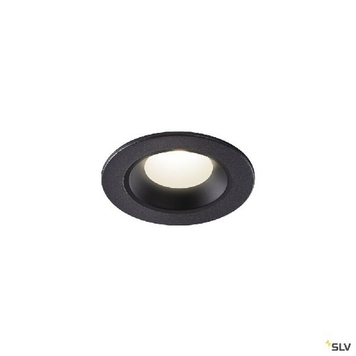 [DC1005535] NUMINOS® XS, encastré de plafond intérieur, 20°, noir, LED, 7W, 4000K, IP20/IP44 1005535