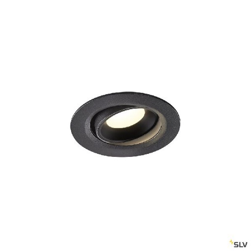 [DC1005589] NUMINOS® MOVE XS, encastré plafond orientable, 20°, noir, LED, 7W, 4000K 1005589