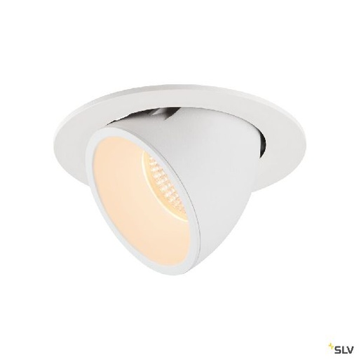 [DC1005988] NUMINOS® GIMBLE L, encastré de plafond intérieur, 40°, blanc, LED, 25,4W, 2700K 1005988