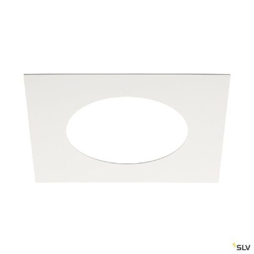 [DC1006150] NUMINOS®, bague de réduction carrée, longueur 24 cm, Ø intérieur 15 cm, blanc 1006150