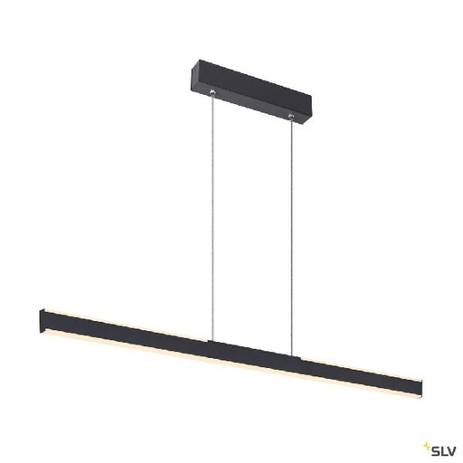 [DC1006185] ONE LINEAR 100, suspension int, up/down, noir, LED, 24W, 2700/3000K, variable 1006185