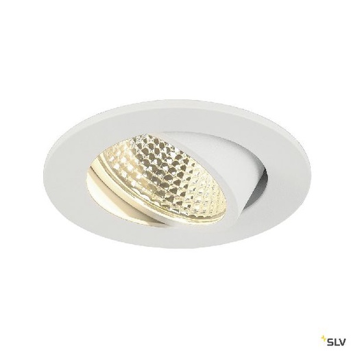 [DC113951] NEW TRIA 68 rond LED, encastré, blanc mat, 5,3W, 3000K, 38°, alim 113951