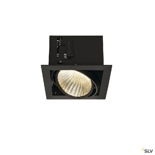 [DC115730] KADUX, encastré carré, LED XL, noir, 29W, 3000K 30°, alim incluse 115730