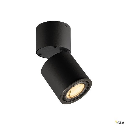 [DC116330] SUPROS 78, plafonnier intérieur, noir, LED, 12W, 3000K, variable 116330