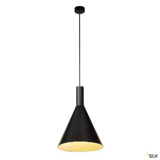 [DC133320] PHELIA 25, suspension intérieure, Ø 28 cm, noir/blanc, E27, 23W max 133320