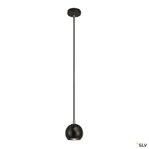 [DC133490] LIGHT EYE® 90, suspension intérieure, noir, GU10/QPAR51 LED, 6W max 133490