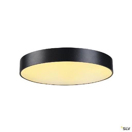 [DC135120] MEDO 60, plafonnier intérieur, rond, noir, LED, 38,3W, 3000K, variable 1-10V 135120