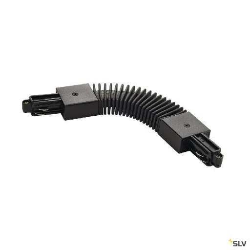 [DC143110] Connecteur flex, pour rail 1 allumage en saillie, intérieur, noir 143110