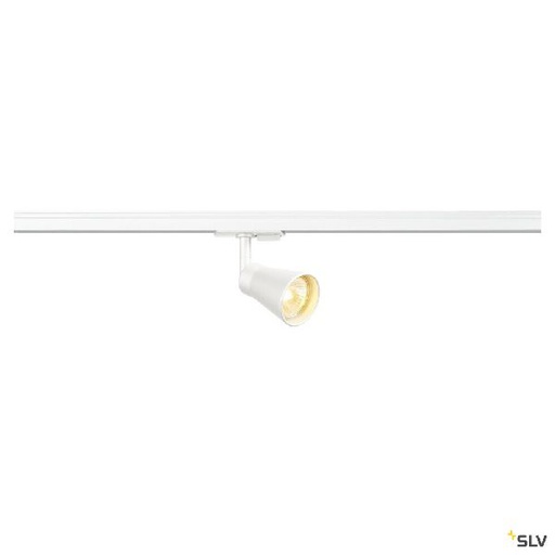 [DC144201] AVO TRACK, spot pour rail 1 allumage intérieur, blanc, GU10/QPAR51, 50W max 144201