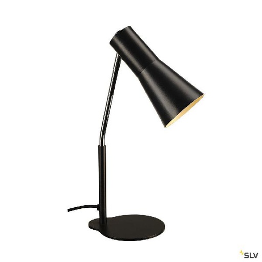 [DC146000] PHELIA, lampe à poser intérieure, noir, GU10/QPAR51, 35W max 146000