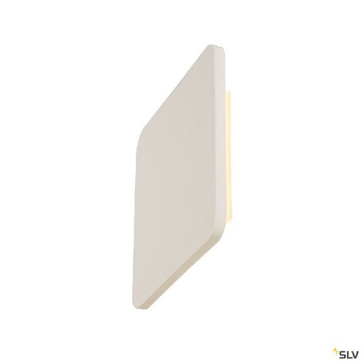 [DC148019] PLASTRA, applique intérieure, carré, blanc, LED, 11W, 3000K, plâtre 148019