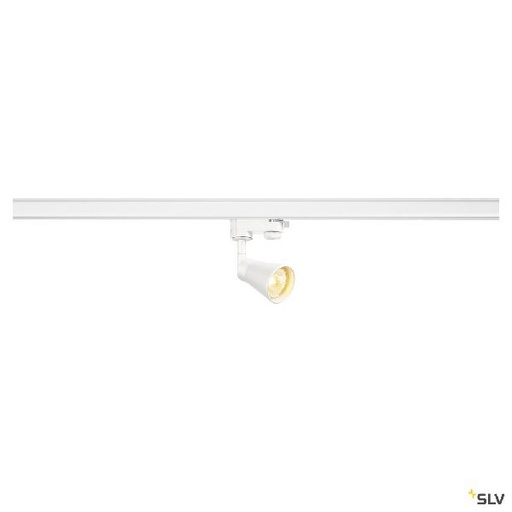 [DC152641] AVO TRACK, spot pour rail 3 allumages intérieur, blanc, GU10/QPAR51, 50W max 152641