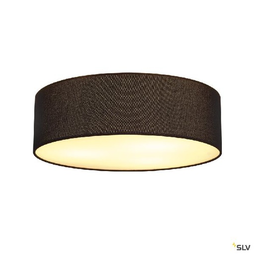 [DC156050] TENORA, plafonnier intérieur, noir, E27, 3x 23W max 156050