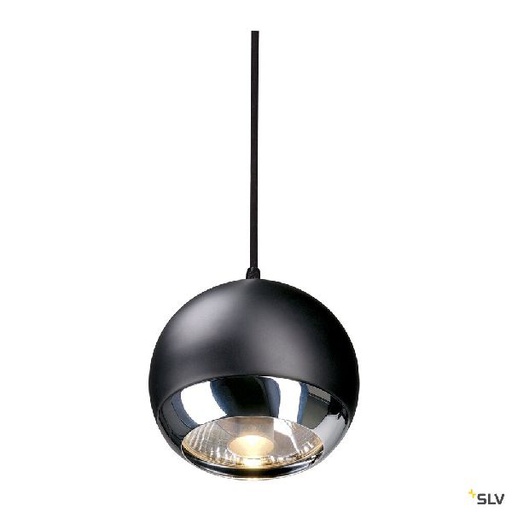 [DC185590] LIGHT EYE® 150, suspension pour EASYTEC II, chrome/noir, GU10, max. 75W 185590