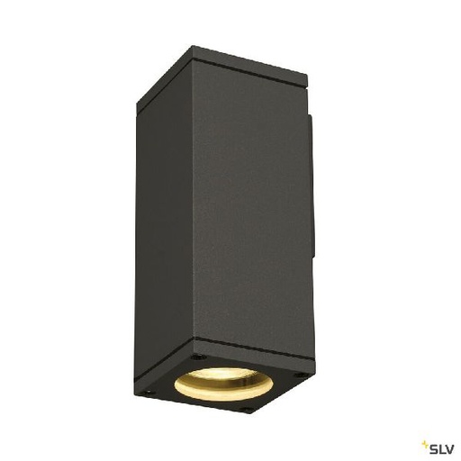 [DC229525] THEO, applique extérieure, anthracite, GU10/QPAR51, 35W max, IP44 229525