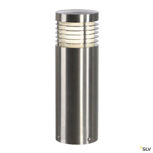 [DC230063] VAP SLIM 30, borne extérieure, inox brossé, E27, 20W max, IP44, inox 304 230063