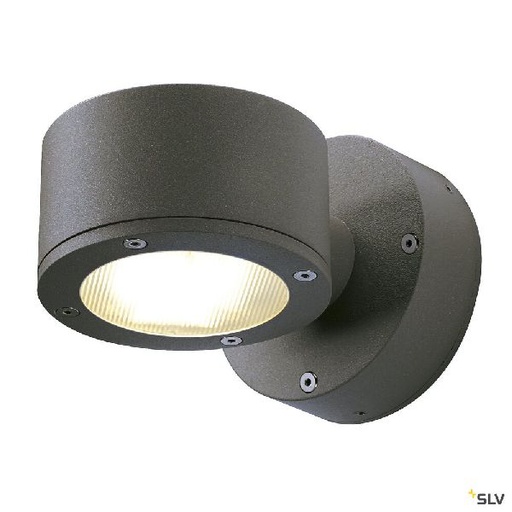 [DC230355] SITRA, applique extérieure, anthracite, GX53/TCR-TSE, 9W max, IP44 230355