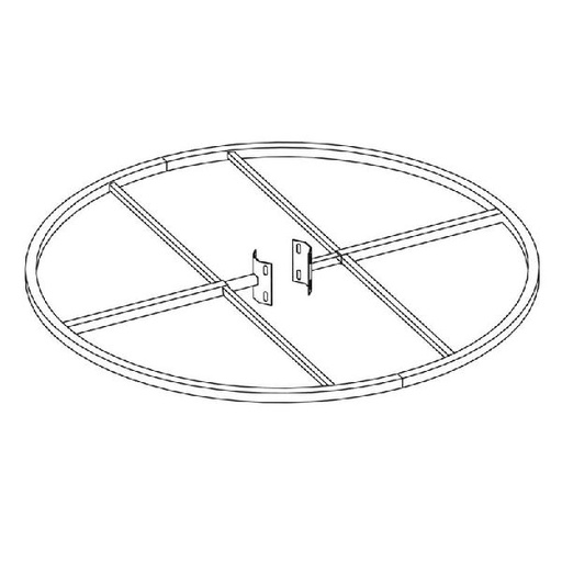 [FES-90608] Fixation circulaire pour décor de poteau diam 60cm - Festilight 90608