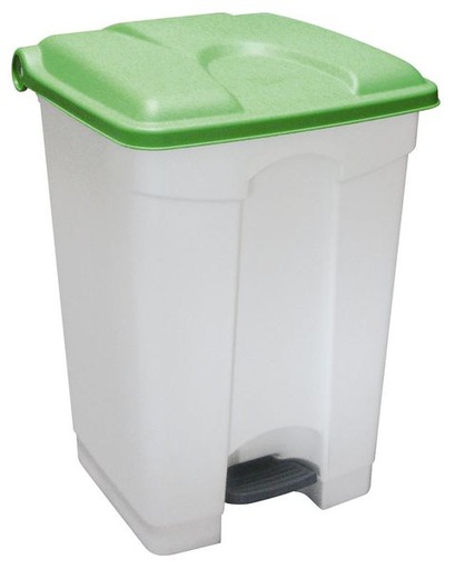 [JVD899742] CONTAINER 45L blanc couvercle vert - JVD 899742