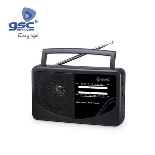 [GC002402597] Radio horizontal portative 3xD et 230V 250x65x130m | 002402597