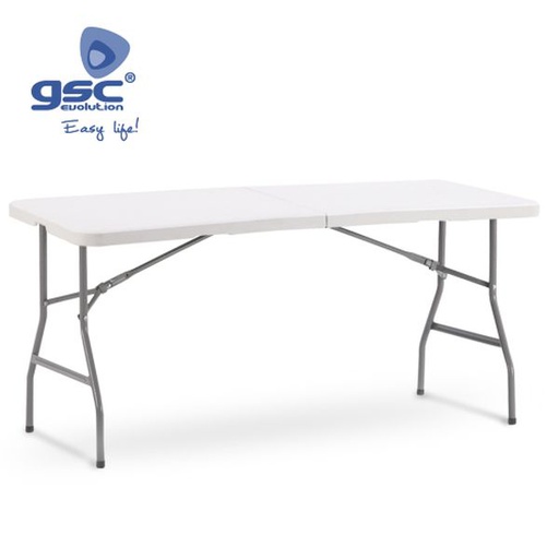 [GC003602096] Table pliante polyéthylène 156x73x70cm | 003602096