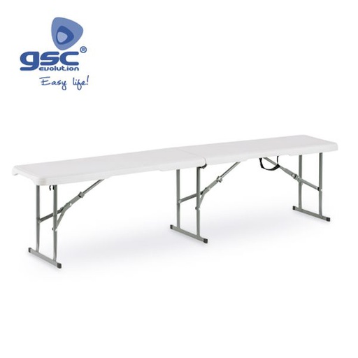 [GC003602099] Table pliante polyéthylène 183x43x25cm | 003602099