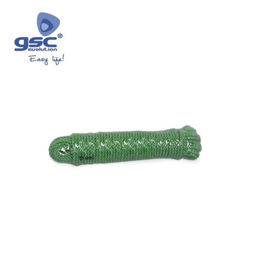 [GC002702543] Corde à linge filaire 15M - Verte | 002702543