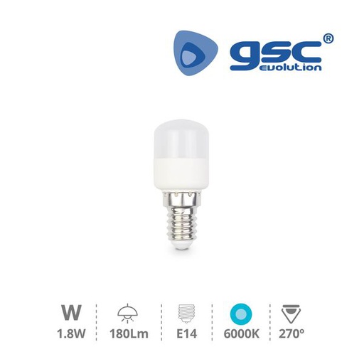 [GC200625000] 1,8W E14 6000K lampe à boire pour bébé | 200625000