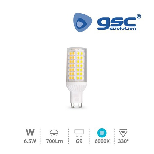 [GC200675018] Lampe 6,5W G9 6000K | 200675018