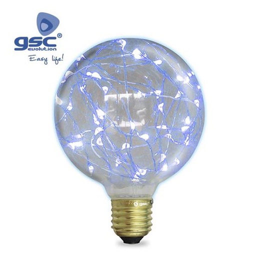 [GC002004833] Lampe Starlight deco.globe G125 LED 2W E27 6000K | 002004833