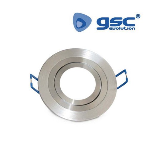 [GC000701952] Cercle encastrale plat rond, aluminium, inclinable | 000701952