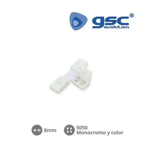 [GC204005002] Clip en forme de T 8mm SMD2835 | 204005002