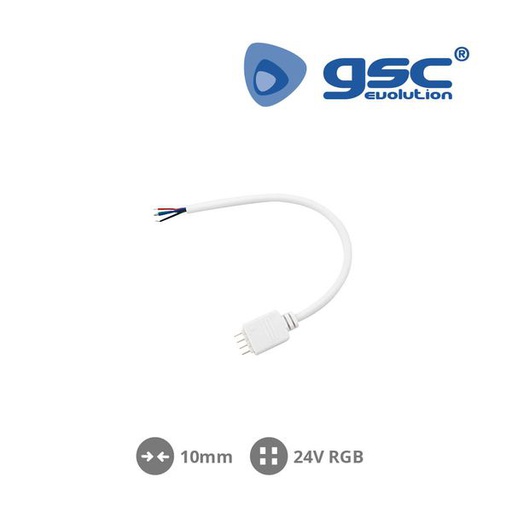 [GC001504523] Connecteur mâle vers la bande de contrôle LED RGB | 001504523