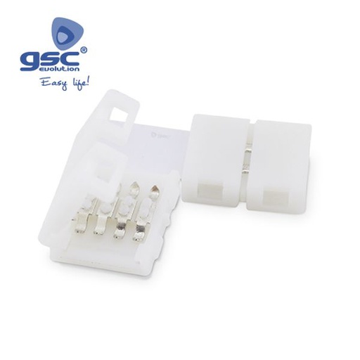 [GC001502698] Connecteur pour bande Led en L 10mm SMD5050/RGB | 001502698