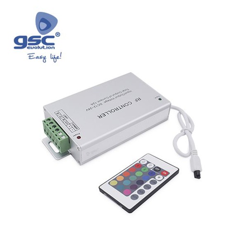 [GC001500301] Contrôleur télécommande pour LED RGB 144W 12V | 001500301