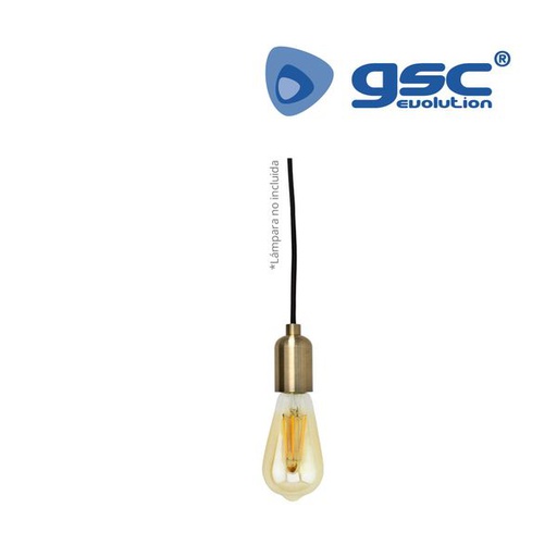 [GC000705238] Douille de lampe suspendue E27 1M Vieil or | 000705238