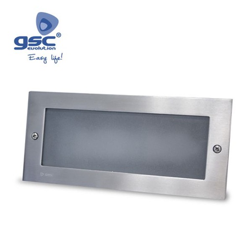 [GC000703405] Encastré mural alu LED 5W 6000K - Níquel satín | 000703405