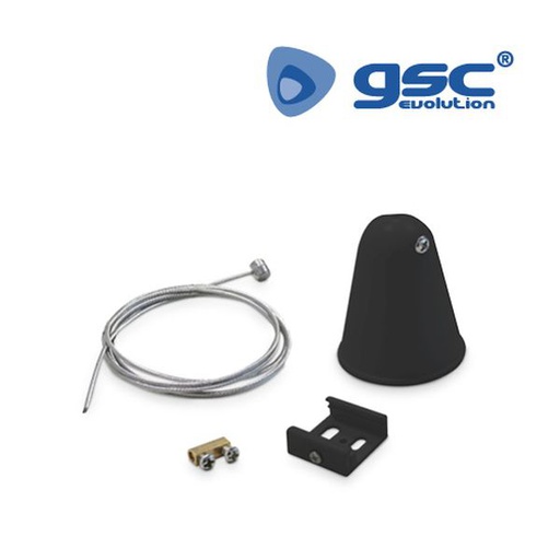 [GC000705311] Kit de suspension pour projecteur LED Noir | 000705311