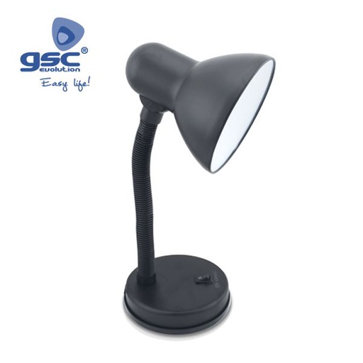 [GC001900414] Lampe de bureau à poser- E27 Max. 40W - Noir | 001900414