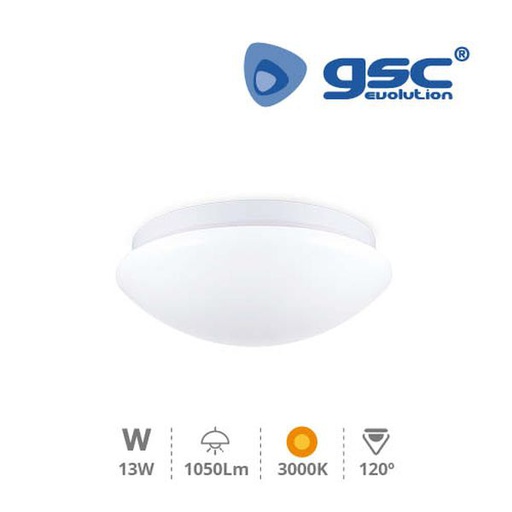 [GC000702151] Plafonnier de LED rond Ø260 12W 3000K | 000702151