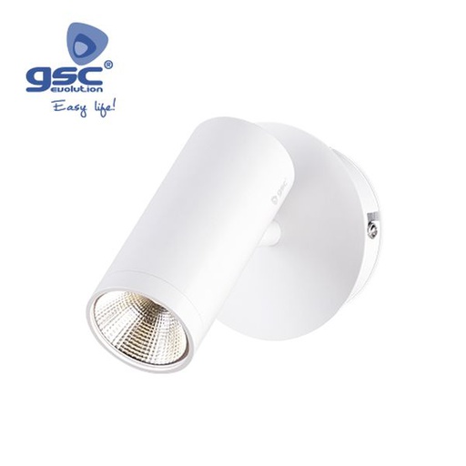 [GC000705200] Plafonnier simple GU10 Max.60W Blanc | 000705200