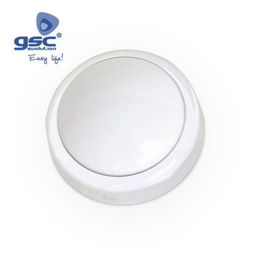 [GC001300514] Push-Light 142x50mm Blanc. 4 piles R6 (AA) - En Bl | 001300514